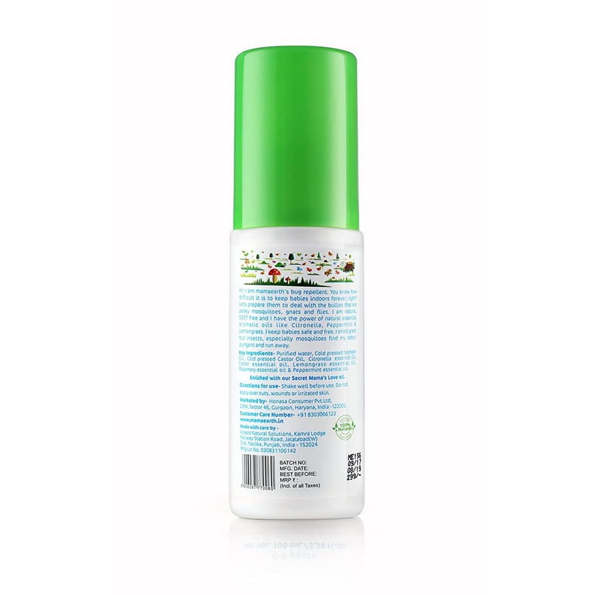 Mamaearth Natural Insect Repellent for Babies (100 ml)