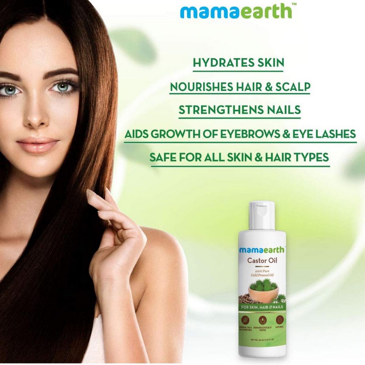 Mamaearth Pure Castor Oil (150 ml)