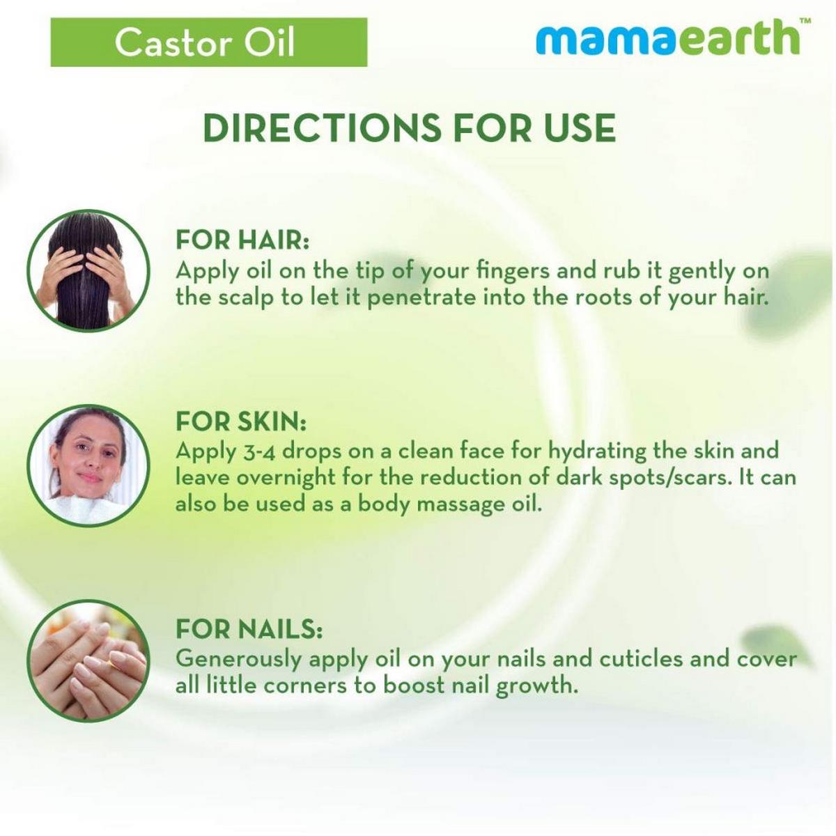 Mamaearth Pure Castor Oil (150 ml)
