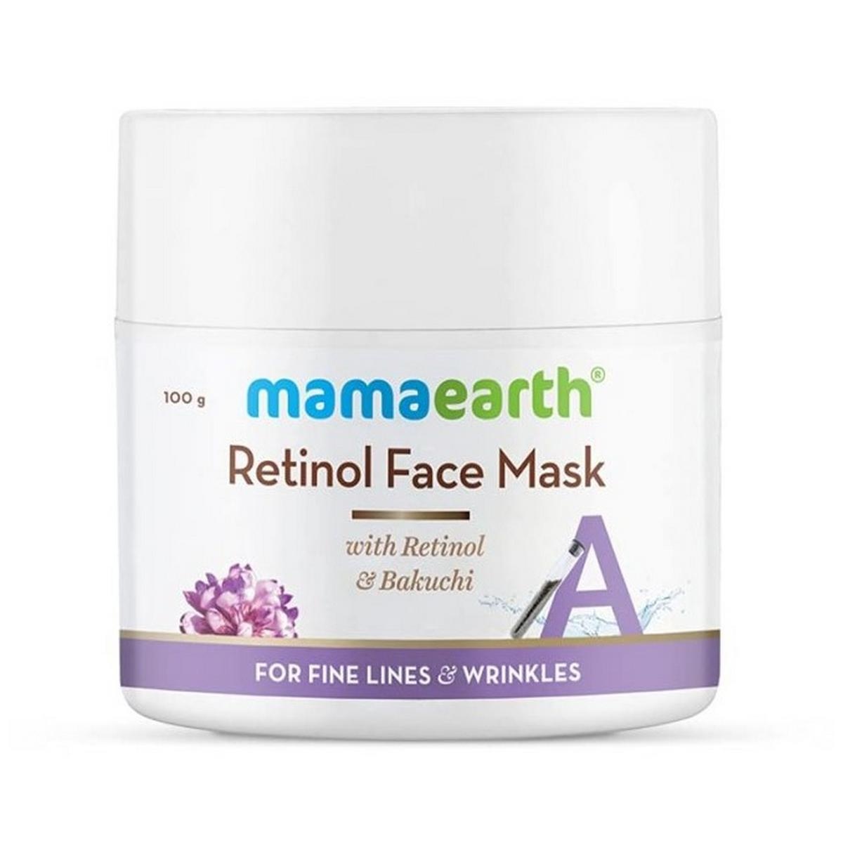 Mamaearth Retinol Face Mask for Glowing Skin (100 g)