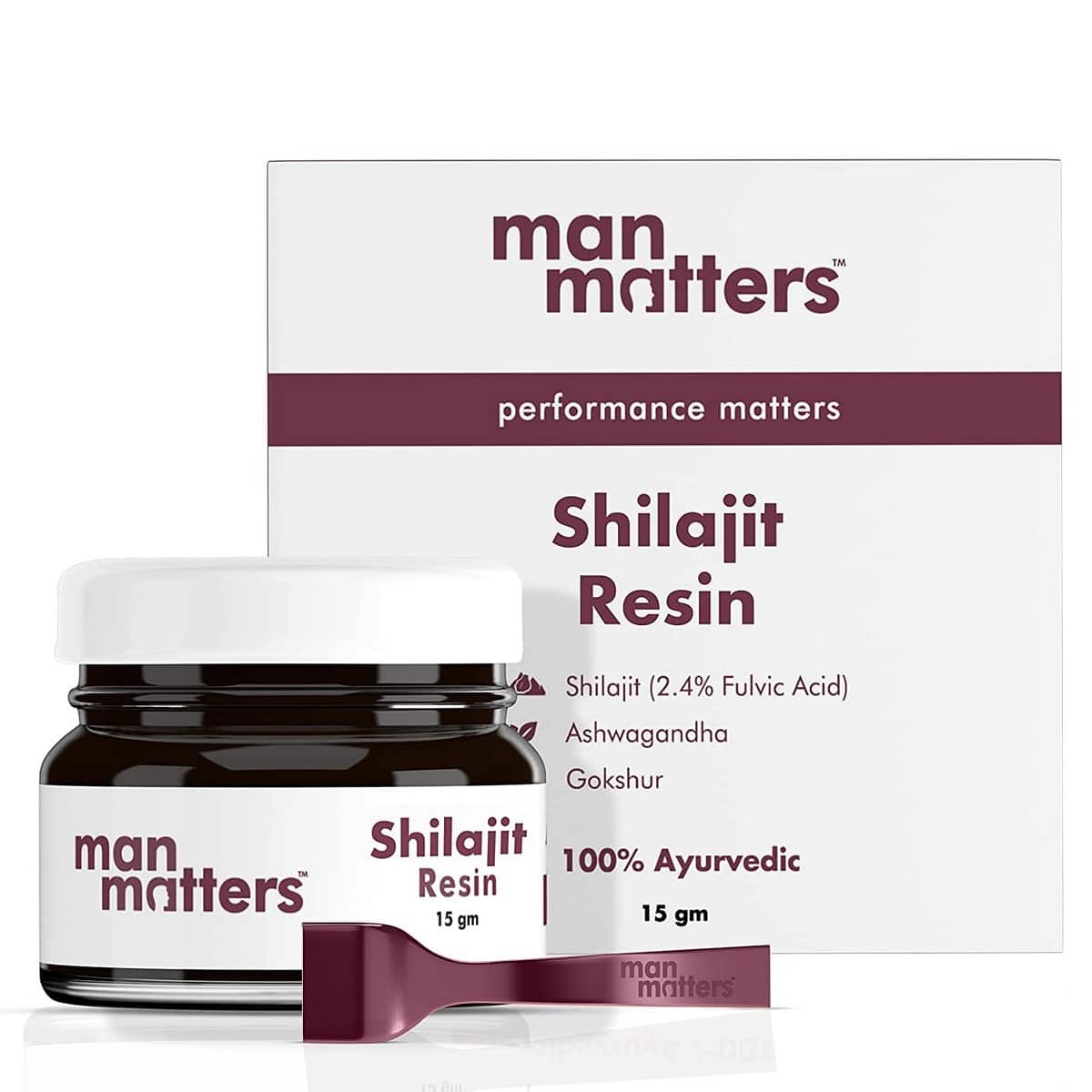 Man Matters Original Himalayan Shilajit Resin For Men (15 gm)