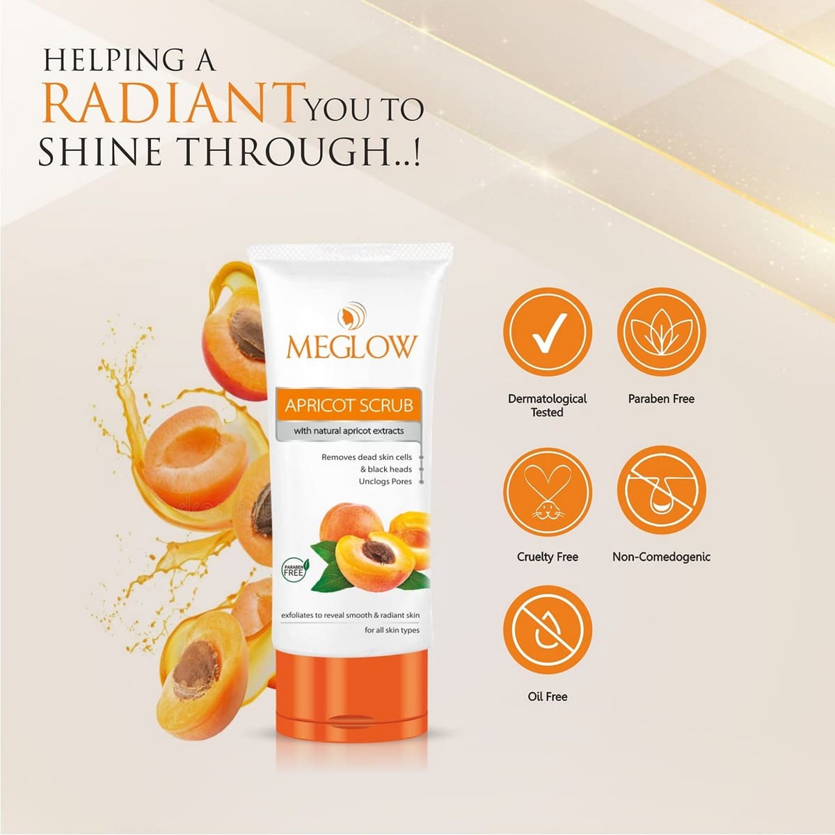 Meglow Beauty Combo Pack of 3- With BB+ Cream With SPF Formula (30 gm)