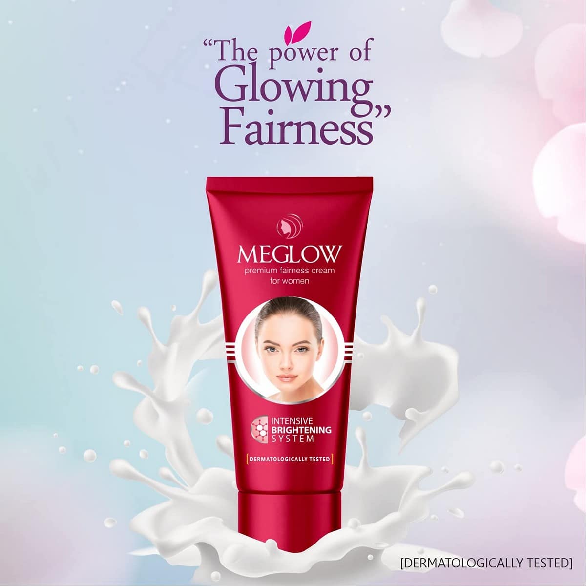 Meglow Fairness Face Cream, Pack of 2 (30 grams Each)