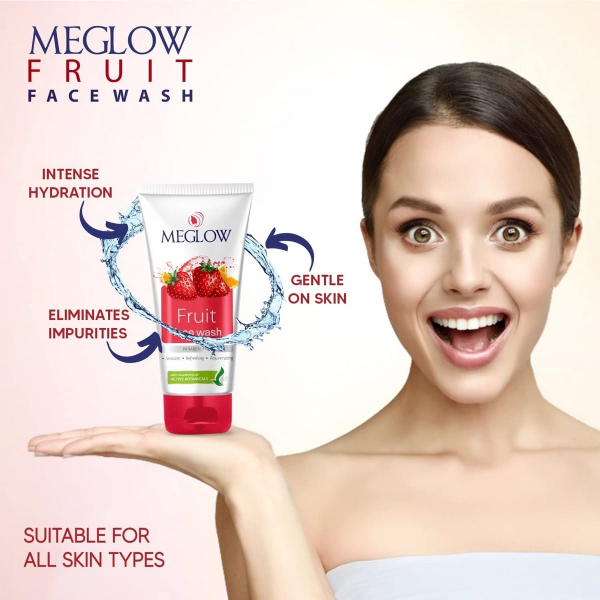 Meglow Fruit Face WashÂ for Men and Women (70 gm)