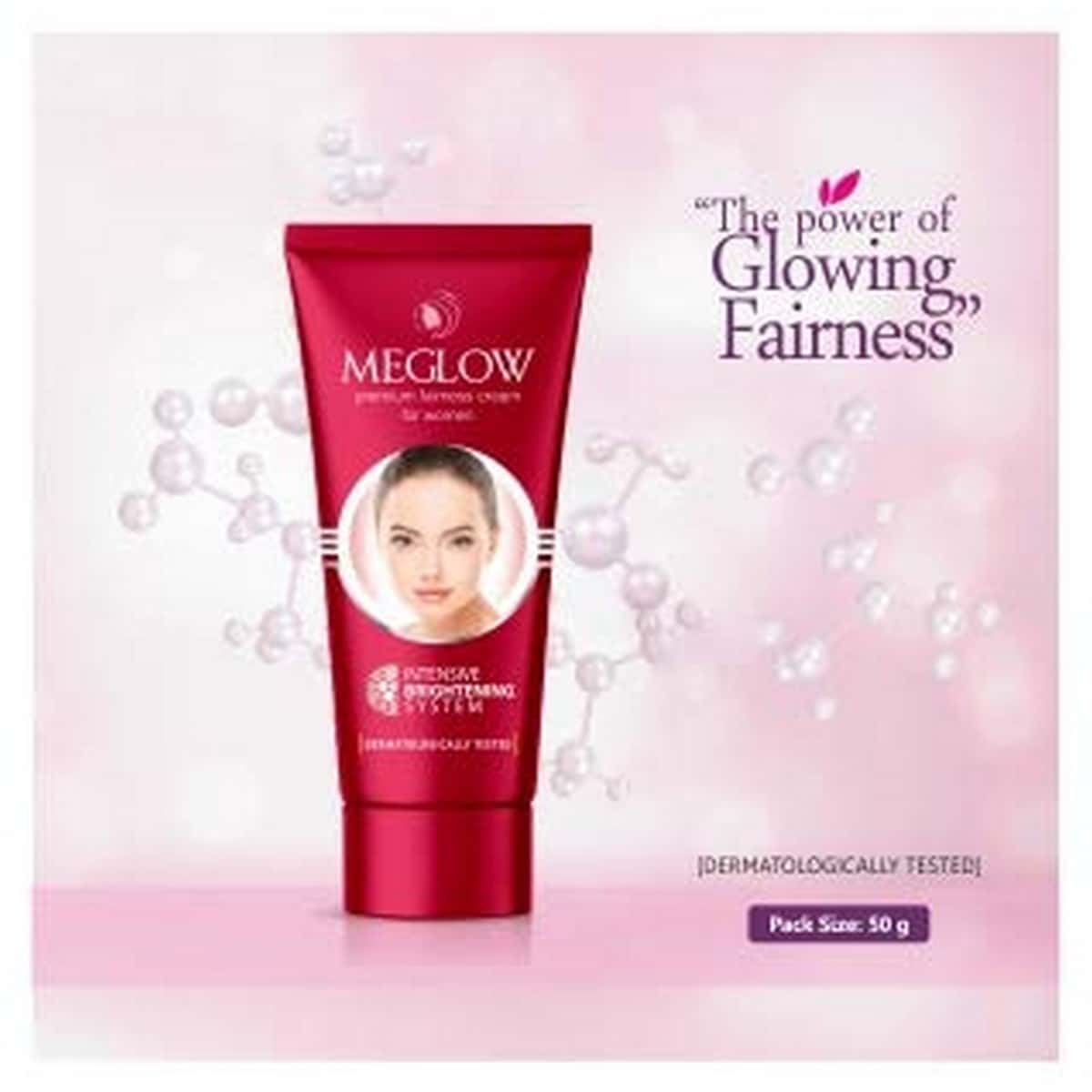 Meglow Premium Fairness Face Cream for Women (50 gm)