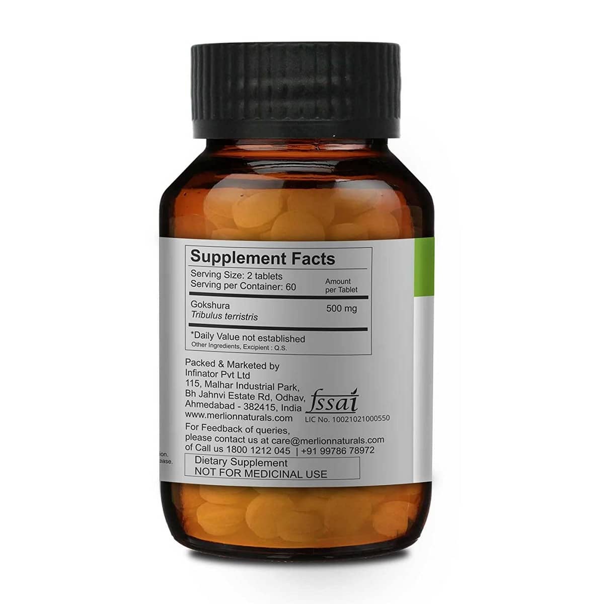 Merlion Naturals Gokshura Tablets (120 Tablets)