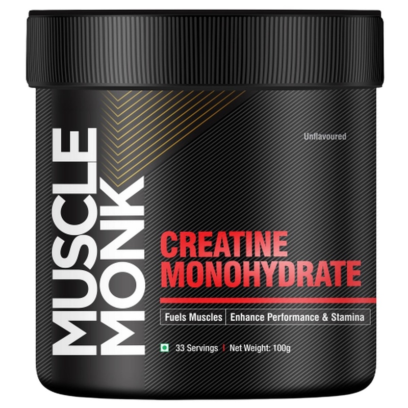 Muscle Monk Creatine Monohydrate, Unflavored (300 gm)