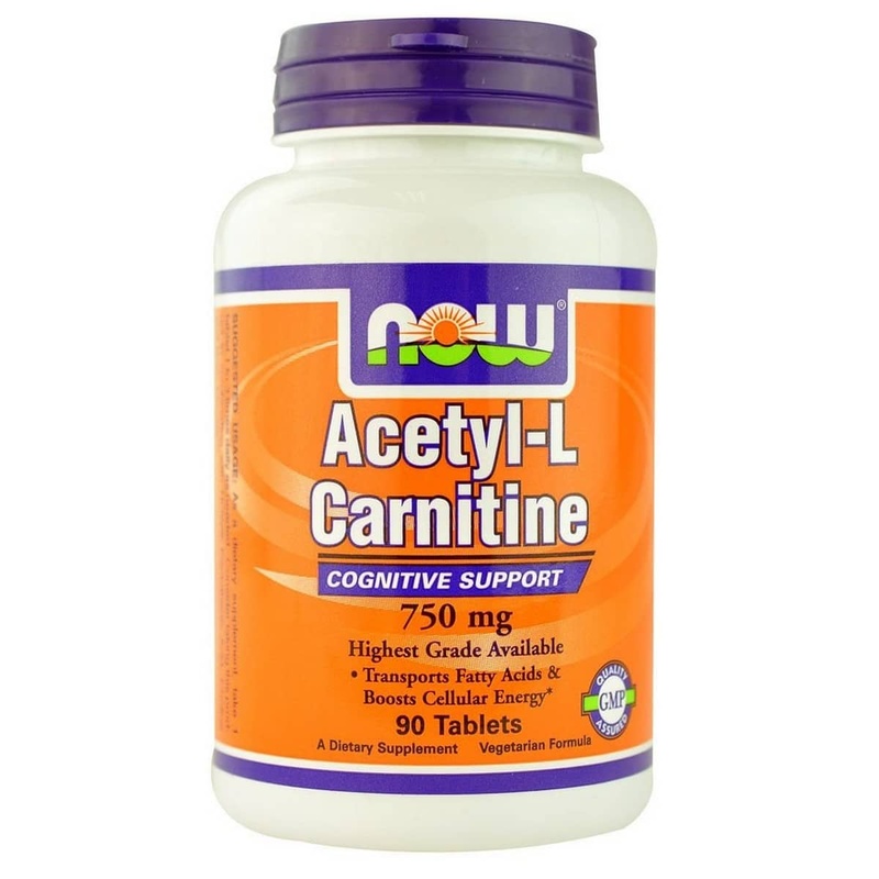 NOW Foods Acetyl-L-Carnitine (90 tablets)