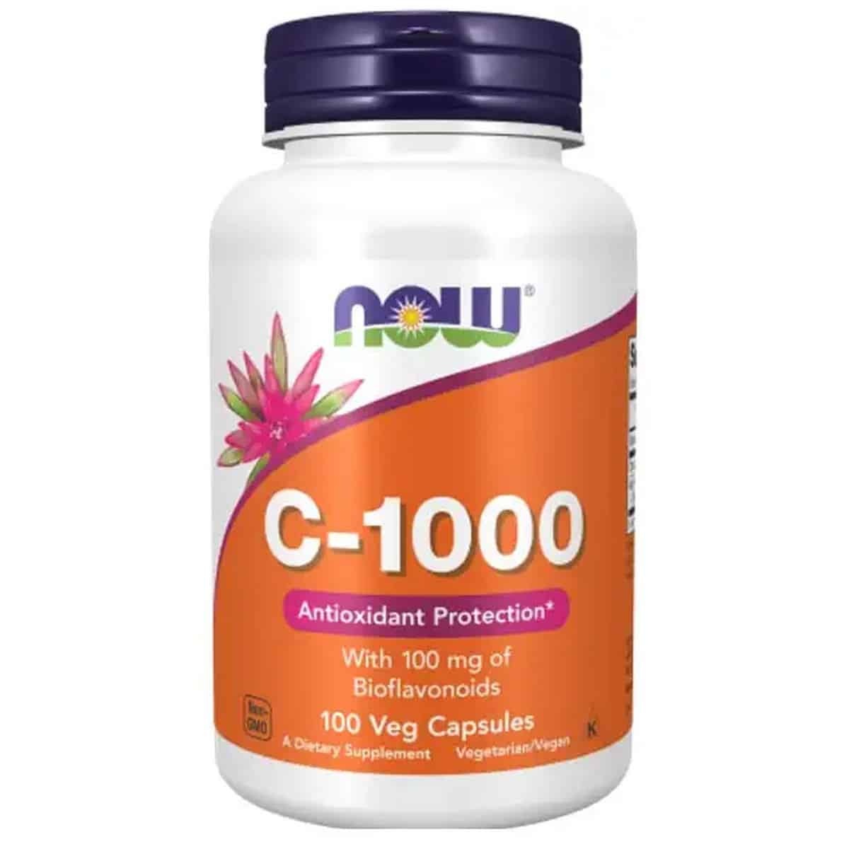 NOW Foods Chewable C-500 Orange Juice (100 tablets)