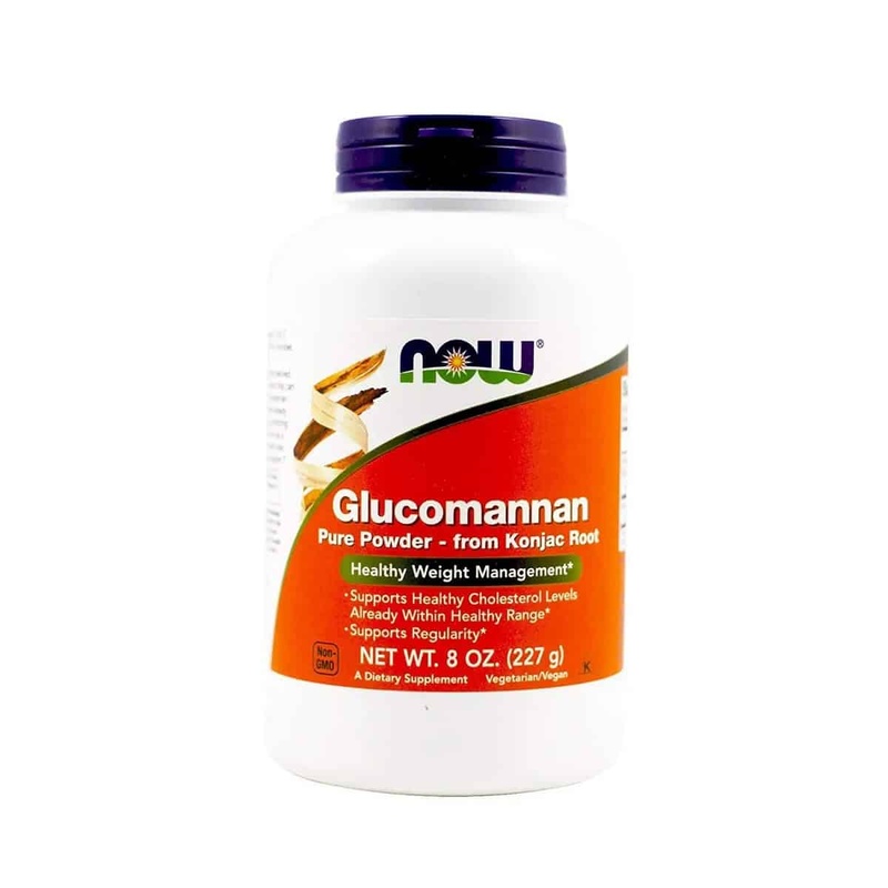 NOW Foods Glucomannan Pure Powder 8 oz (227 grams)