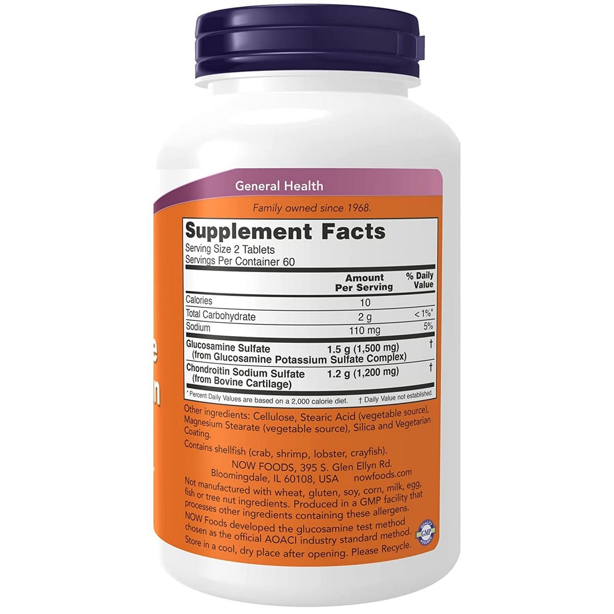 NOW Foods Glucosamine and Chondroitin Extra Strength (120 tablets)