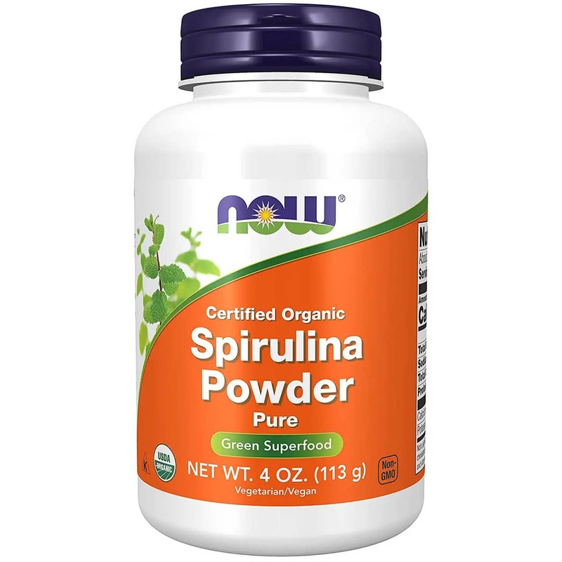 NOW Foods Spirulina Powder 4 Ounce (113 grams)