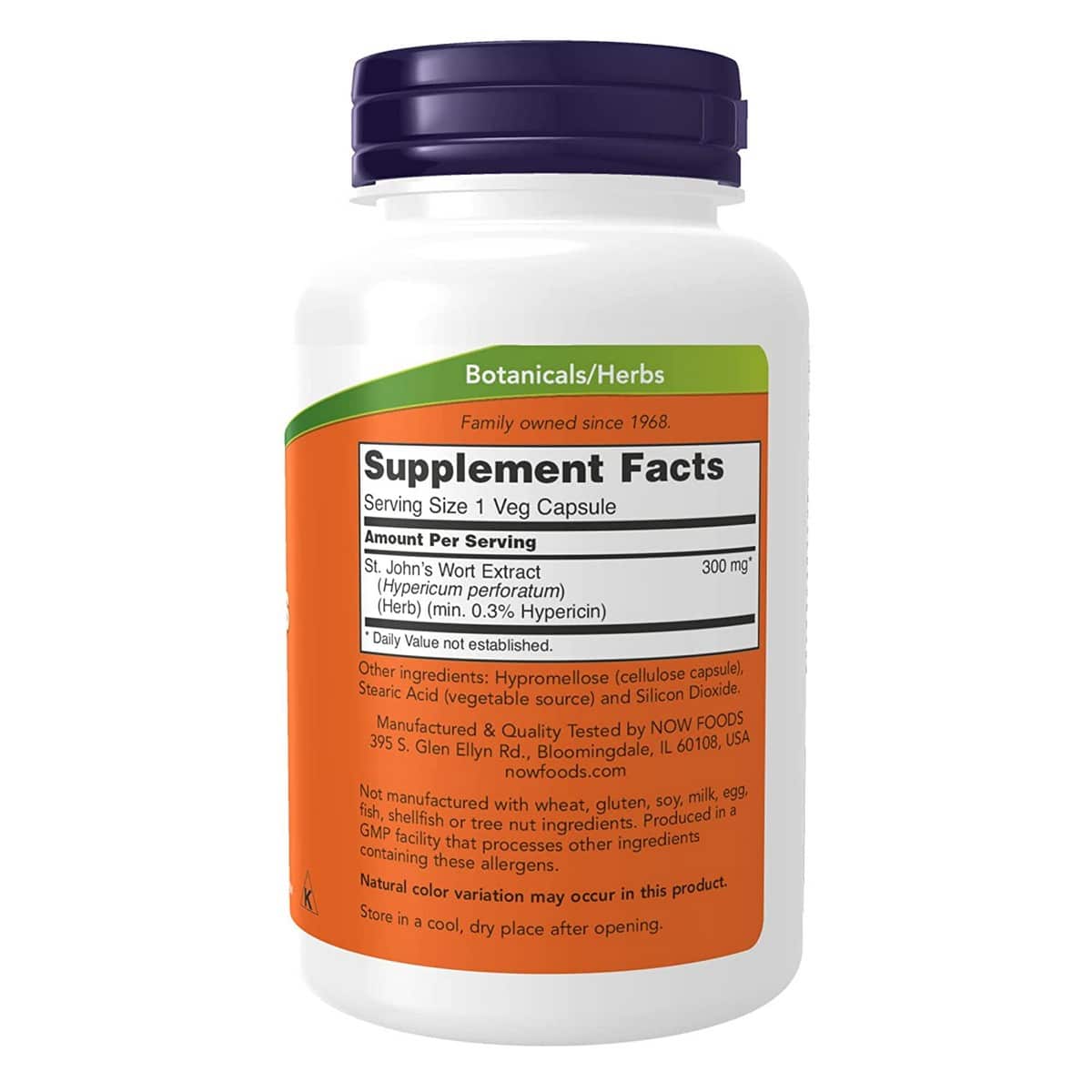 NOW Foods St. John'S Wort 300Mg (250 capsules)