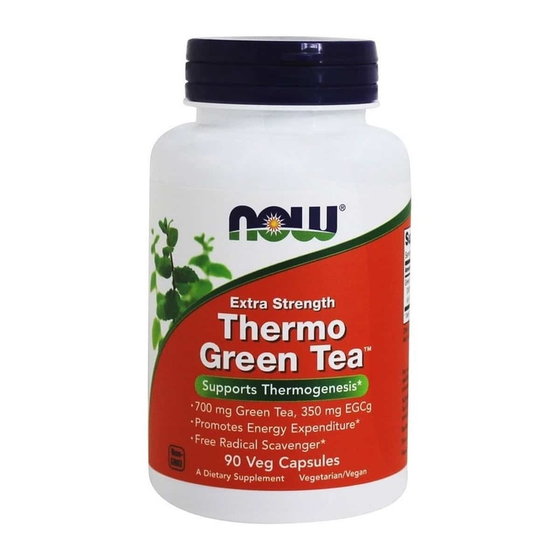 NOW Foods Thermo Green Tea Veg (90 capsules)