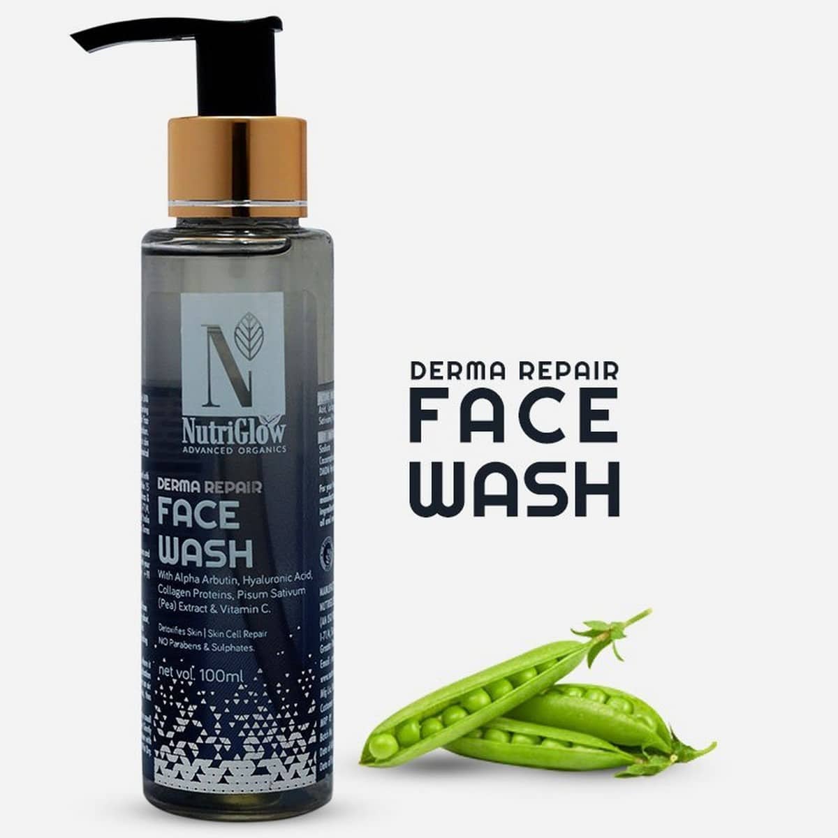 Nutriglow Advanced Organic Derma Repair Face Wash (100 ml)