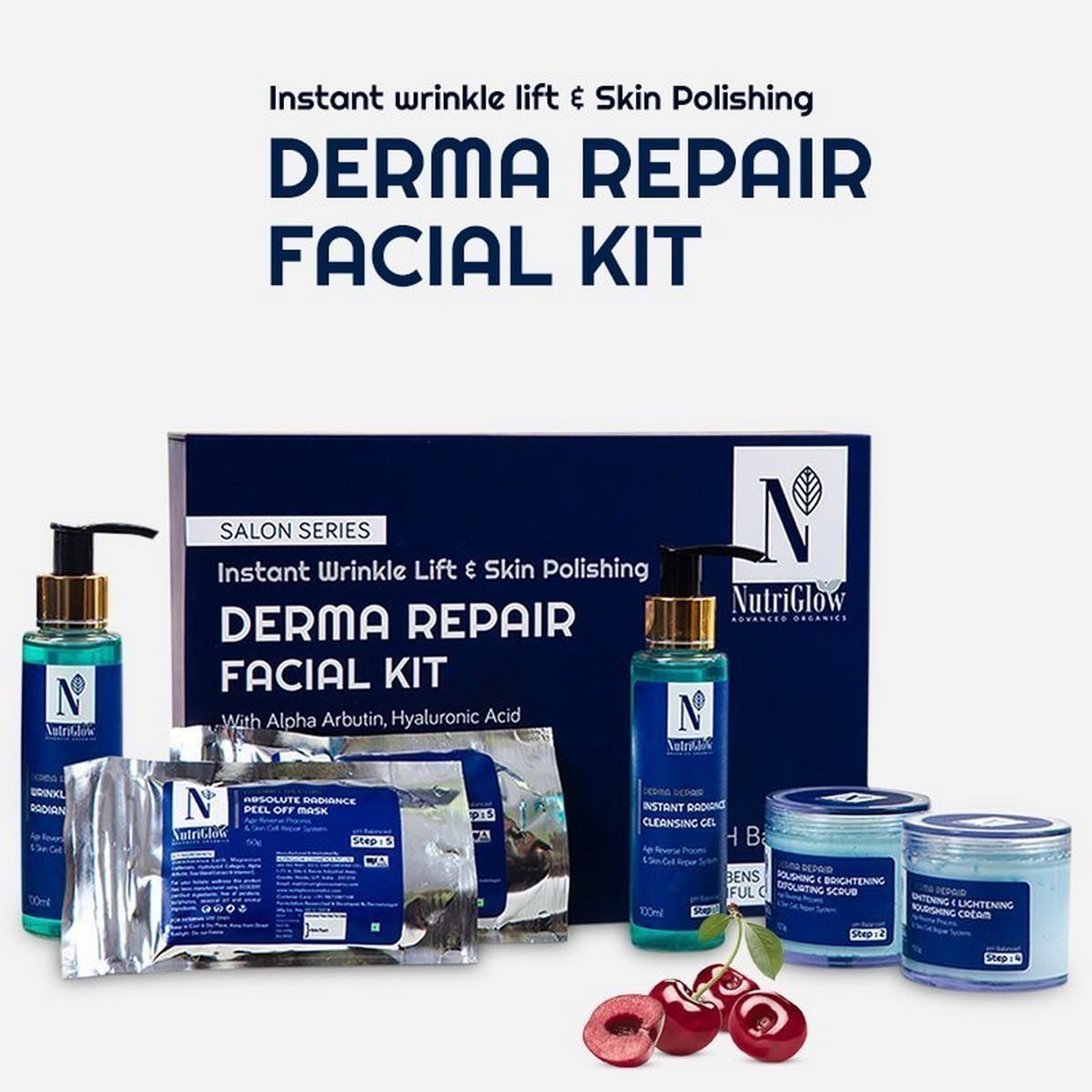 Nutriglow Advanced Organics Derma Repair Facial Kit (500 gm)