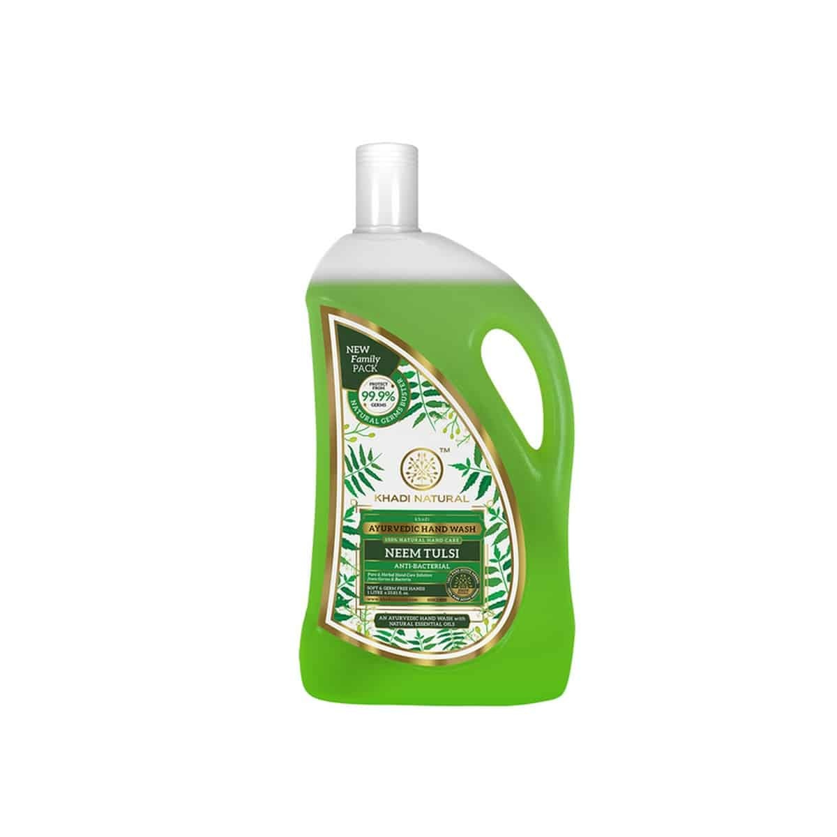 Khadi Natural Neem Tulsi Hand Wash (1 Ltr)