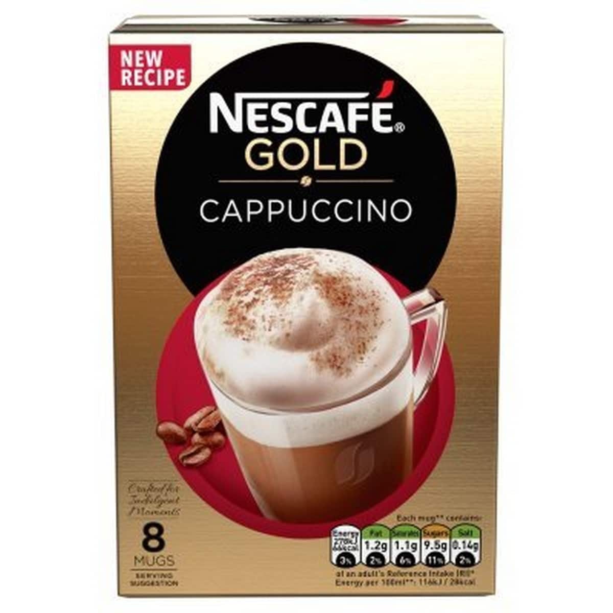 Nescafe Gold Cappuccino Coffee (8 sachets)
