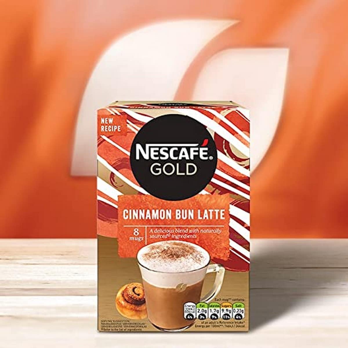 Nescafe Gold Cinnamon Bun Latte Coffee (156 grams)