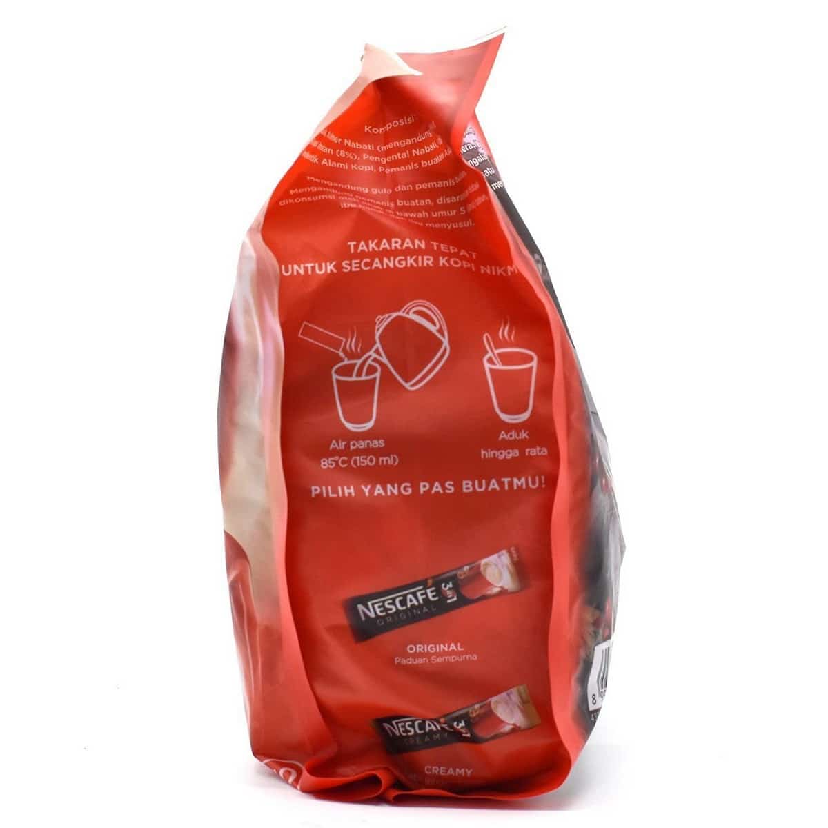 Nescafe Original 3 In 1 Soluble Coffee 30 Sachets Bag