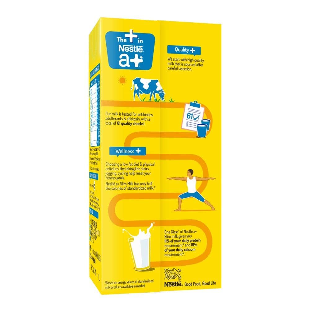 Nestle A+ Slim Fat-Free Milk (1 Litre)