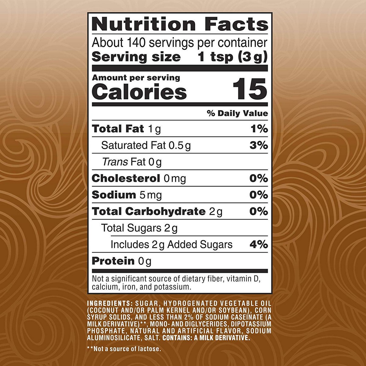 Nestle Caramel Latte Coffee Mate Bottle (425 gm)