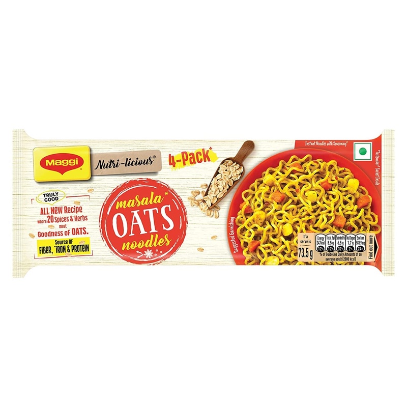 Nestle Maggi Masala Oats Instant Noodles (290 g)