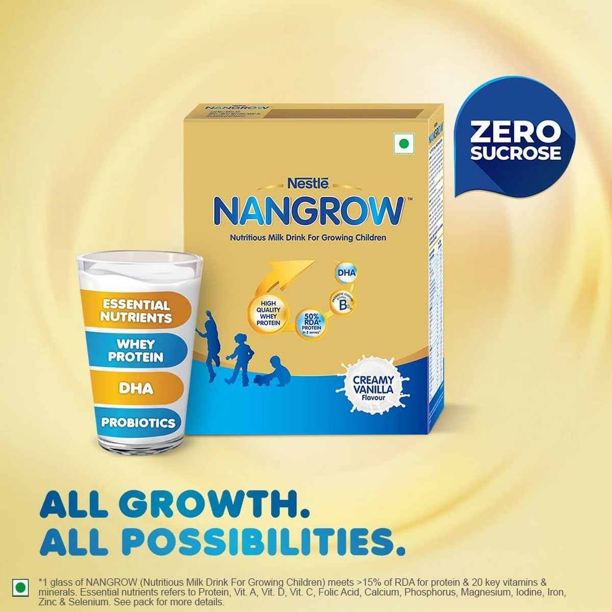Nestle Nangrow Nutritious Milk Drink for Growing Children (400 gm)