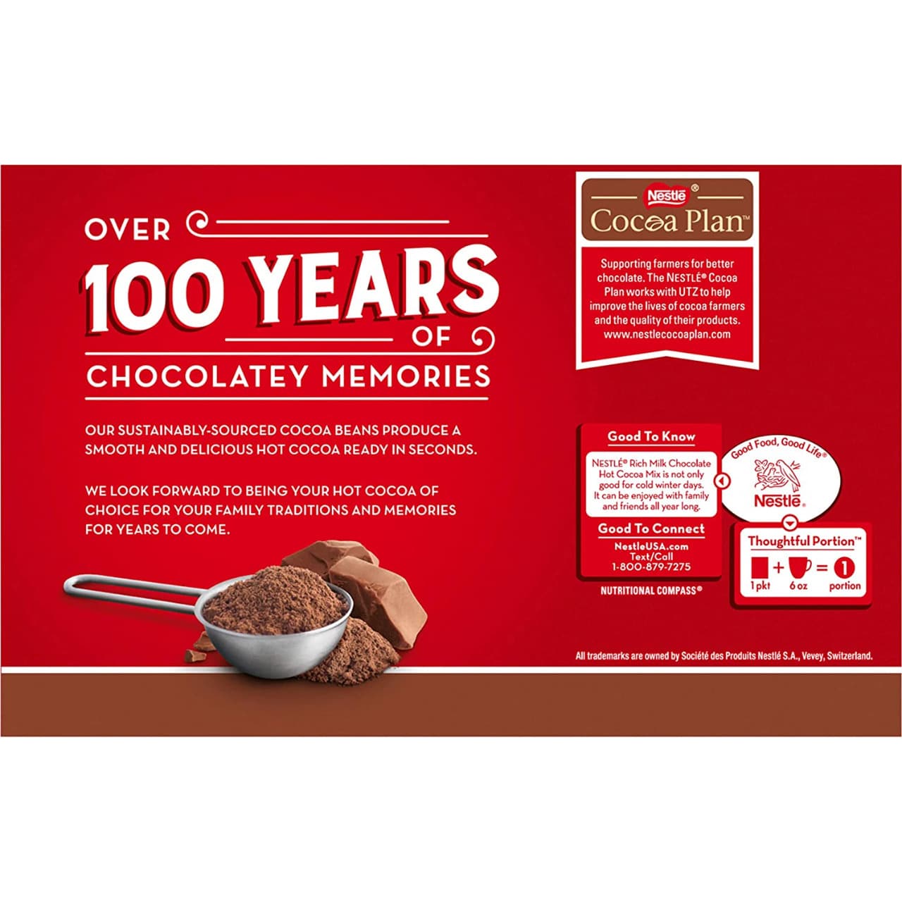 Nestle Rich Hot Cocoa Mix (121 grams)