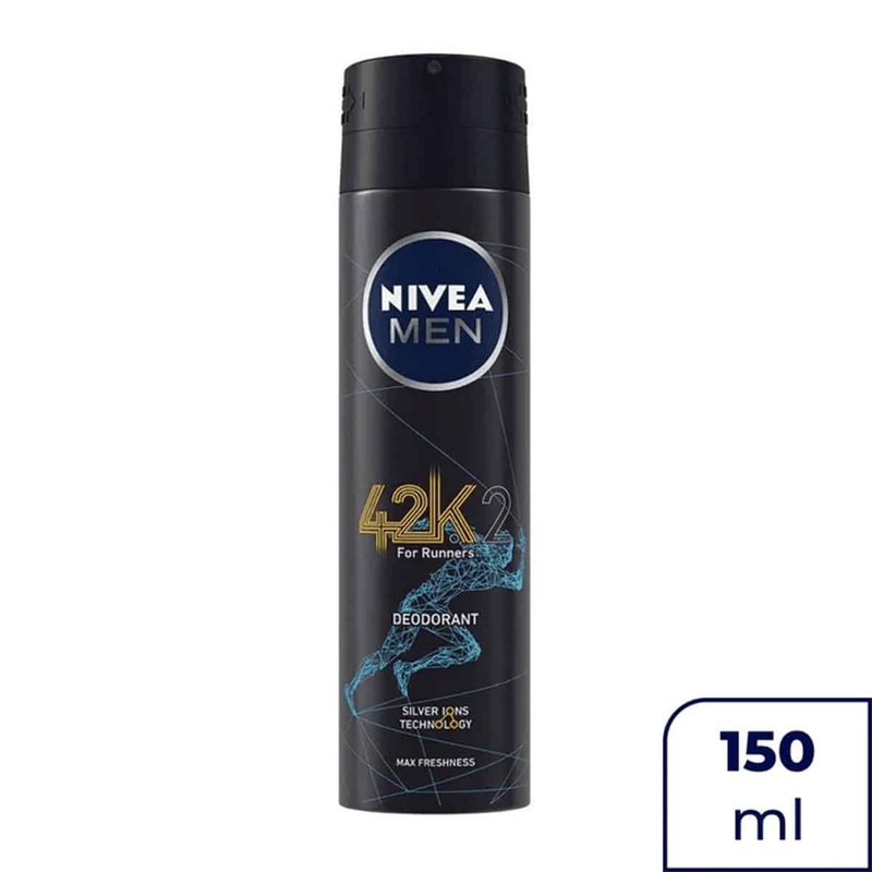 Nivea Men's 42k For Runners Deodorant (150 ml)