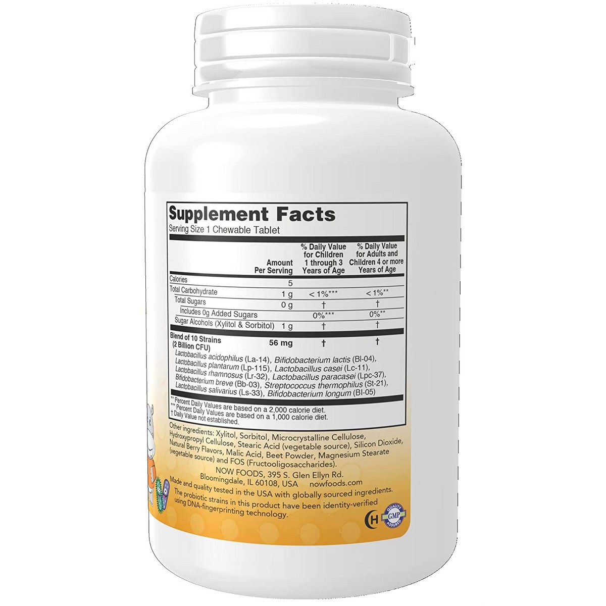 Now Foods Berry Dophilus 2 Billion (120 chewables)