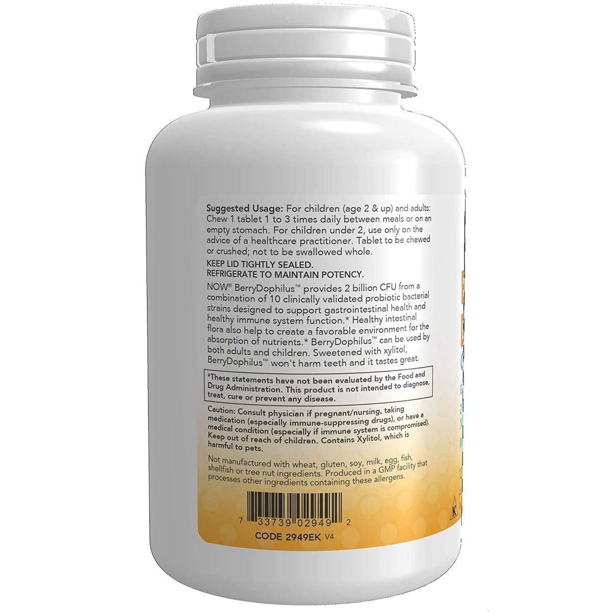 Now Foods Berry Dophilus 2 Billion (120 chewables)