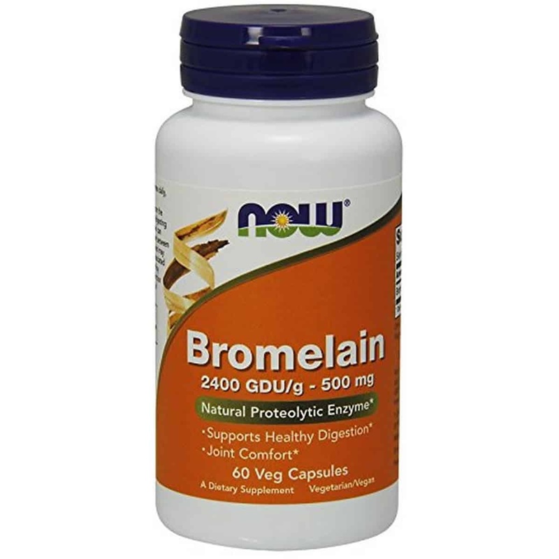 Now Foods Bromelain 500 mg (60 capsules)