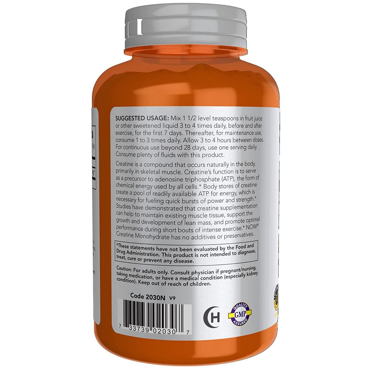 Now Foods Creatine Monohydrate 8 OZ (227 grams)