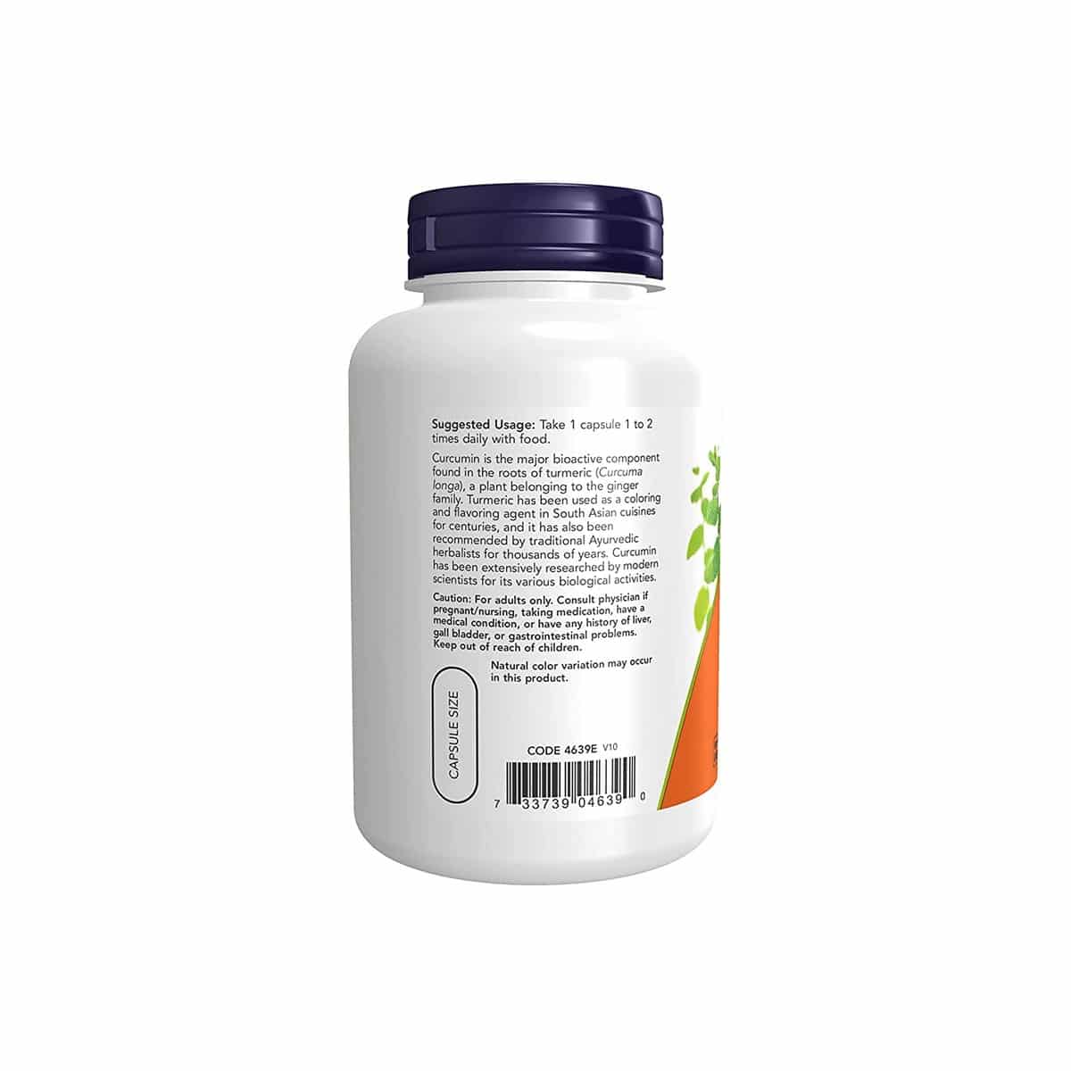Now Foods Curcumin Turmeric Root Extract (120 capsules)