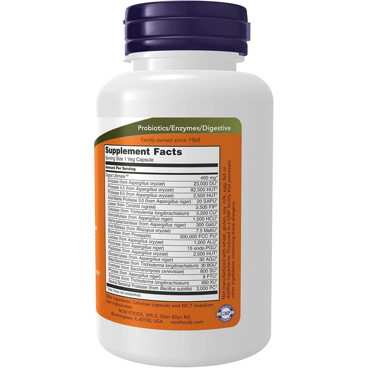 Now Foods Digest Ultimate (120 capsules)