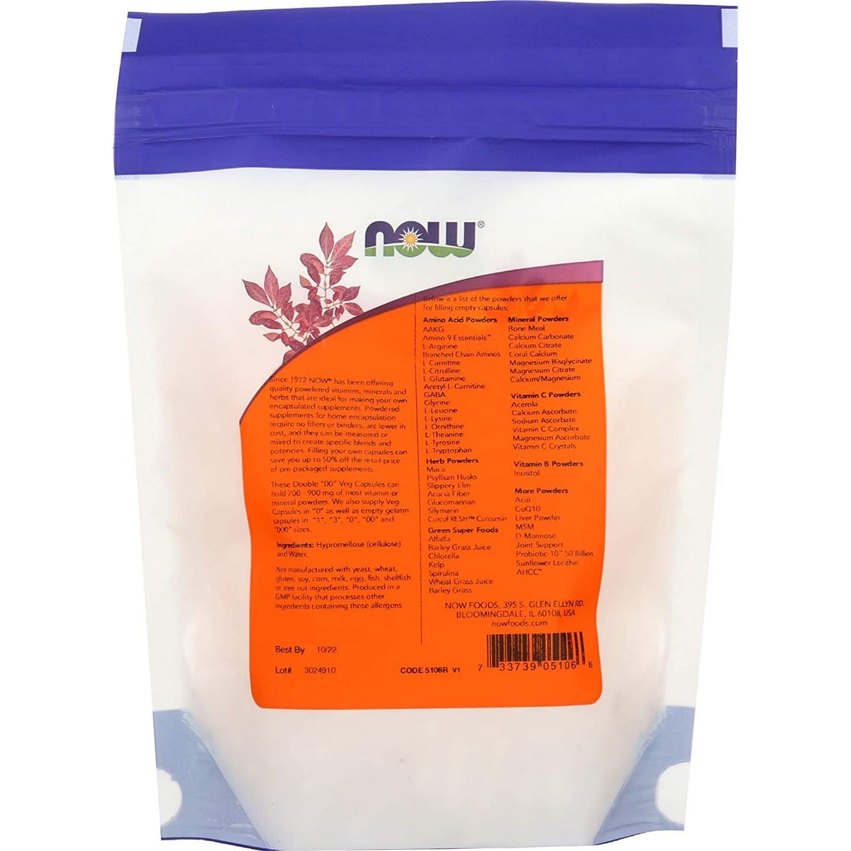 Now Foods Double '00' (250 Capsules)