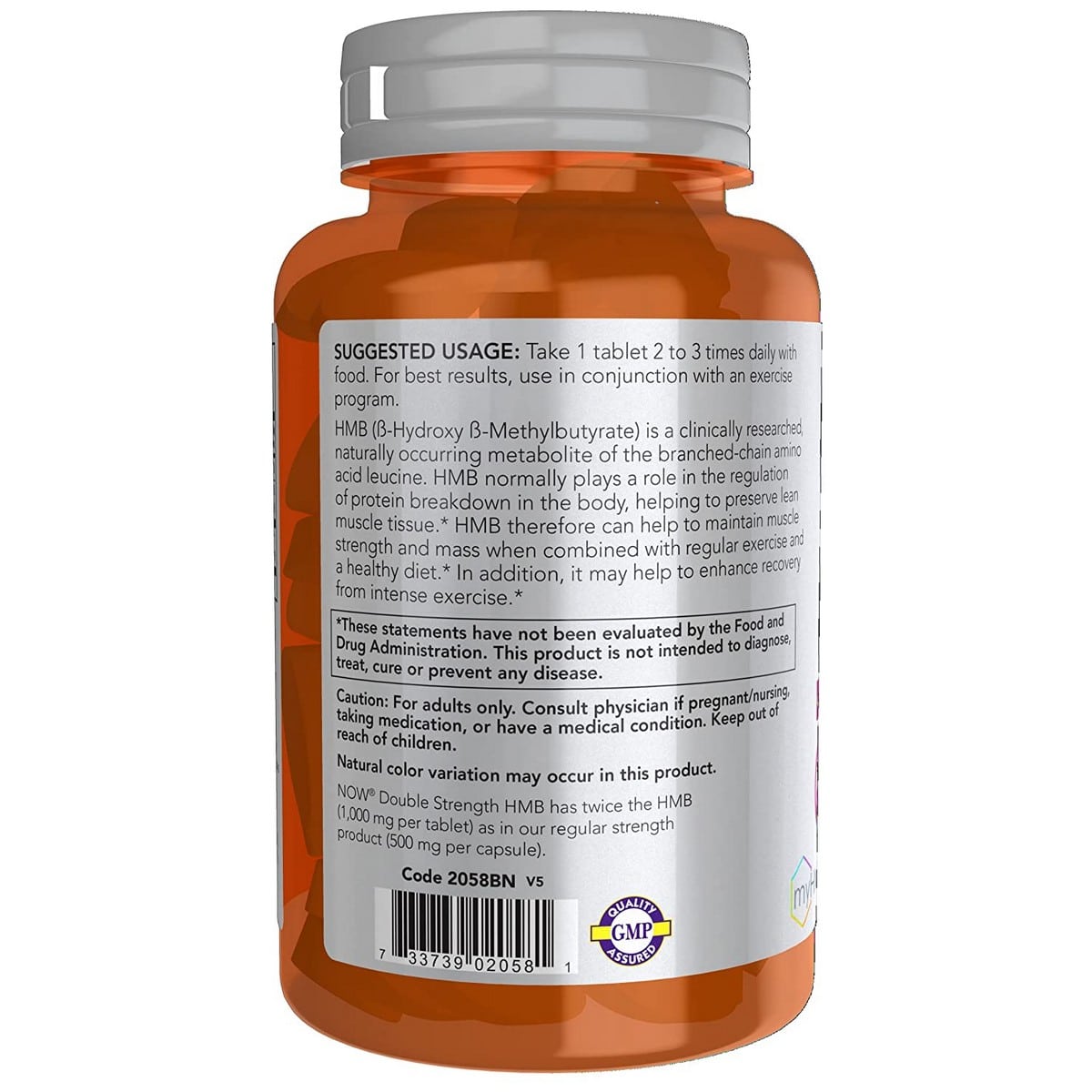 Now Foods Double Strength HMB 1,000 mg (90 tablets)