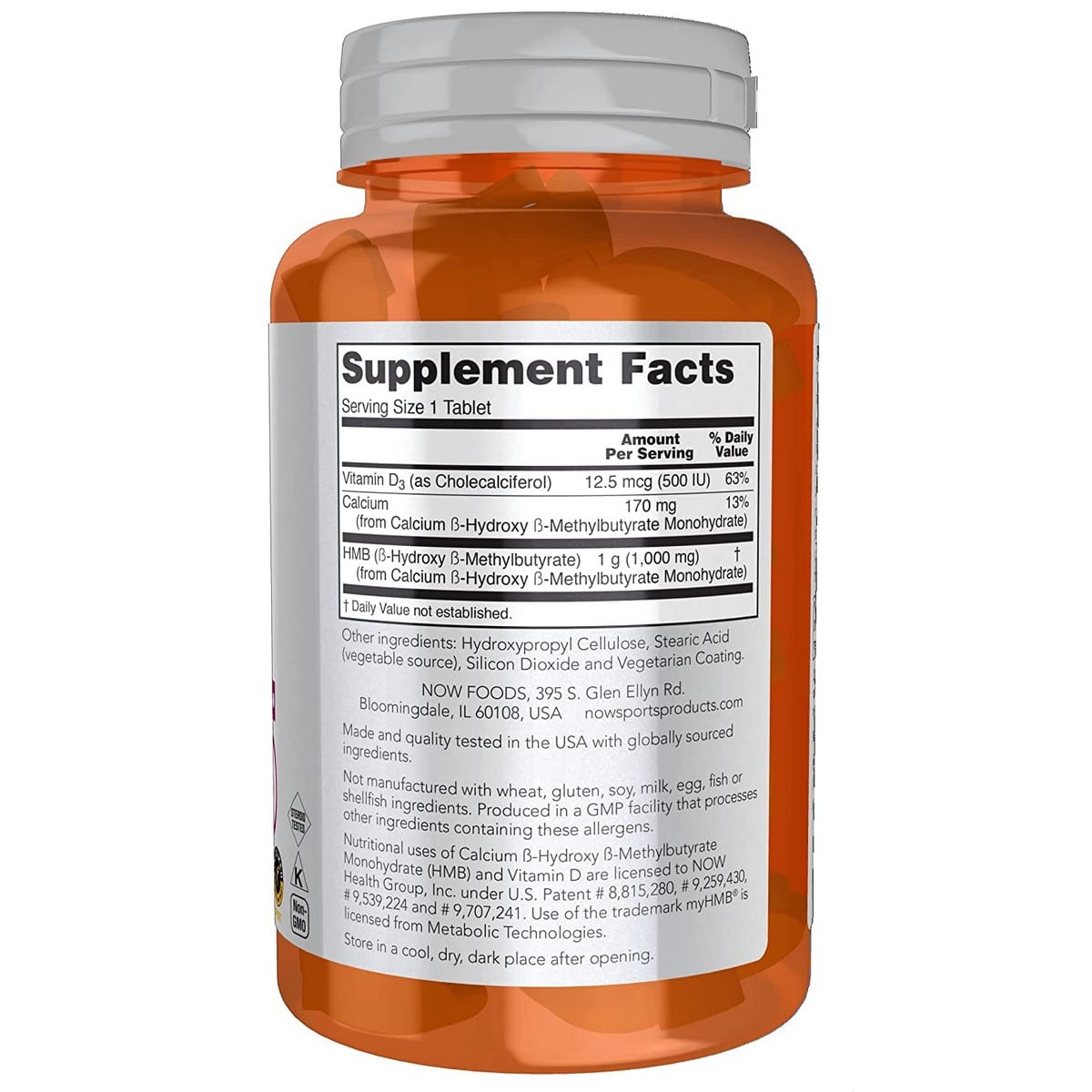Now Foods Double Strength HMB 1,000 mg (90 tablets)