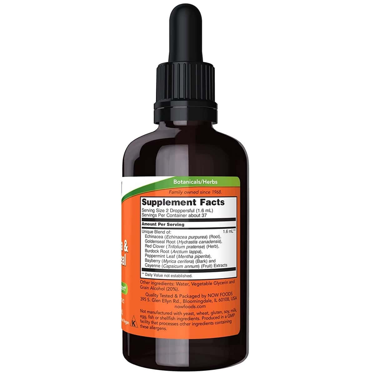 Now Foods Echinacea & Goldenseal Plus (59 ml)