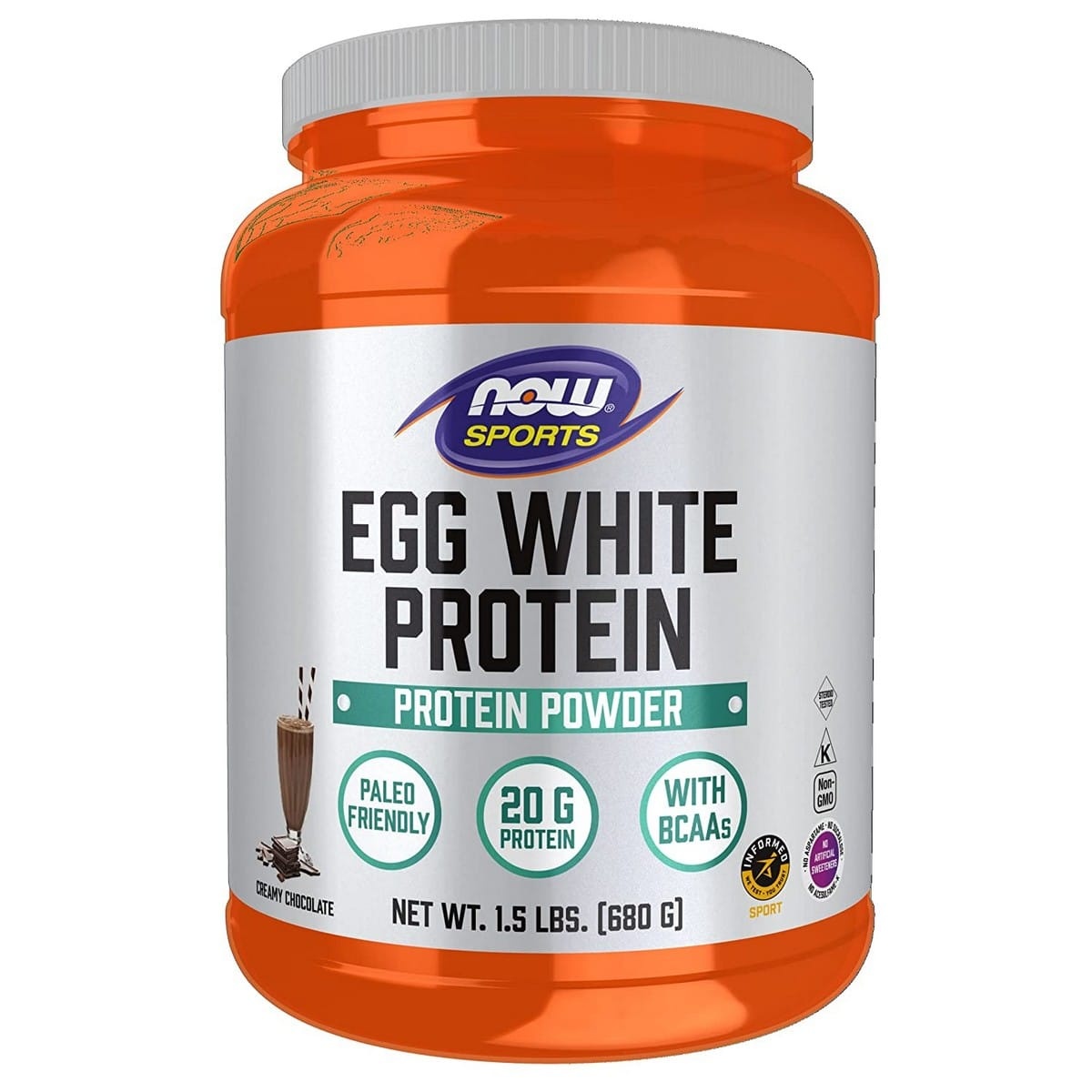 Now Foods Egg White Protein Powder (680 grams)
