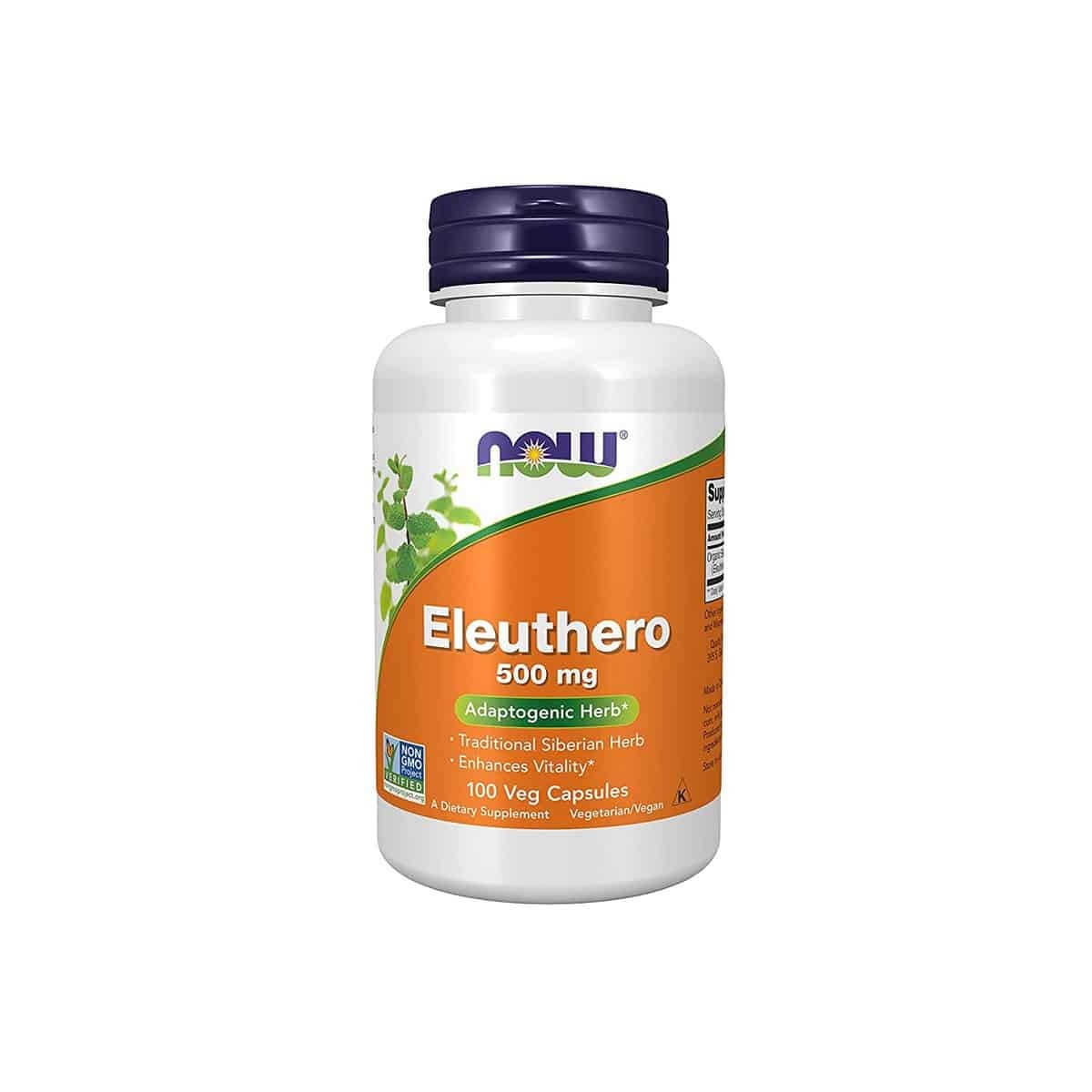 Now Foods Eleuthero 500 mg (100 capsules)