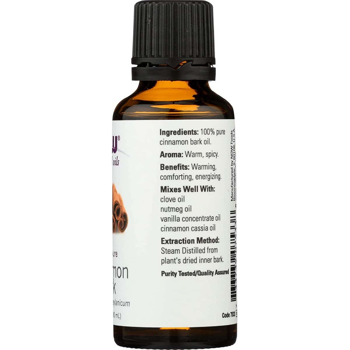 Now Foods Essential Oils Cinnamon Bark (30 ml)
