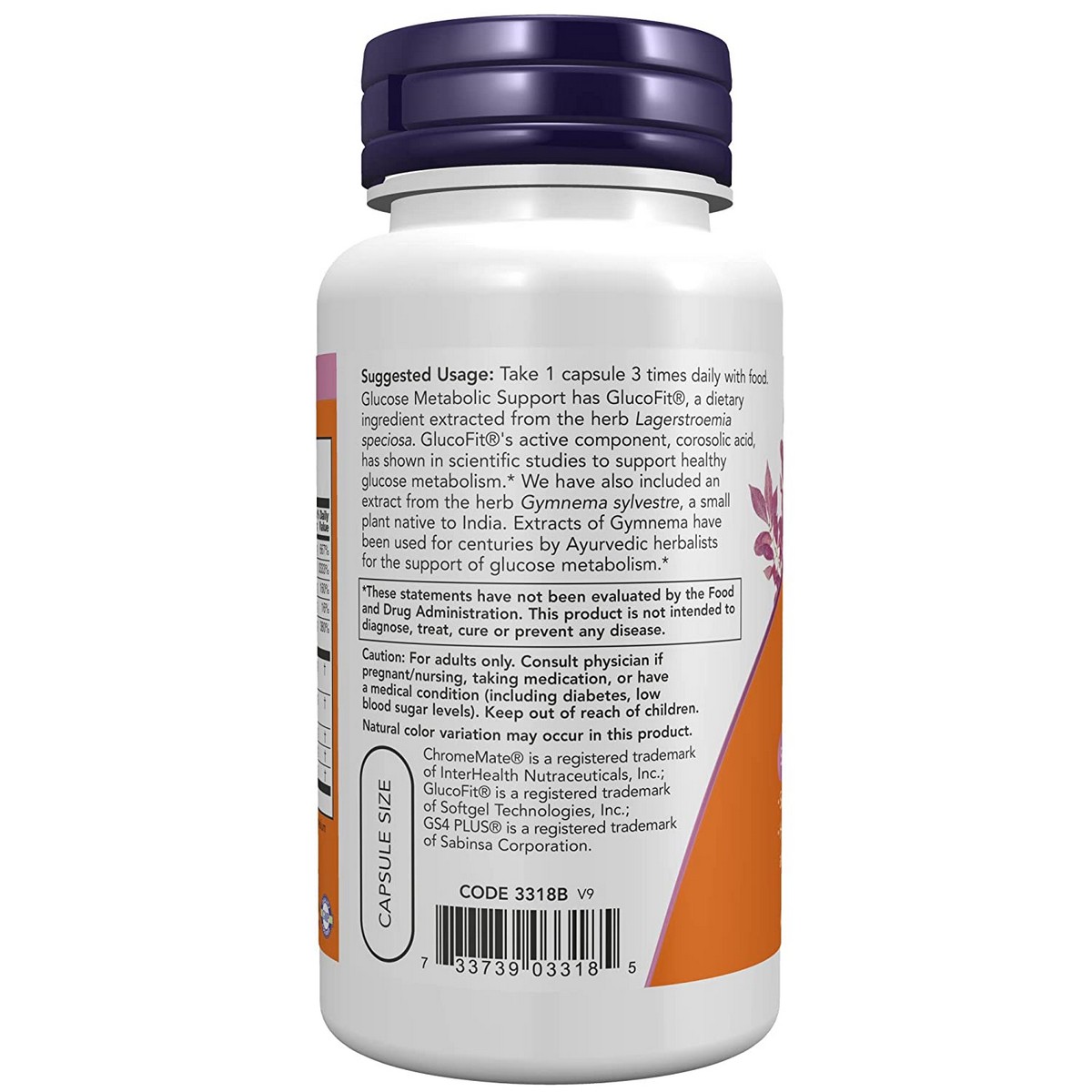 Now Foods Glucose Metabolic Support (90 capsules)