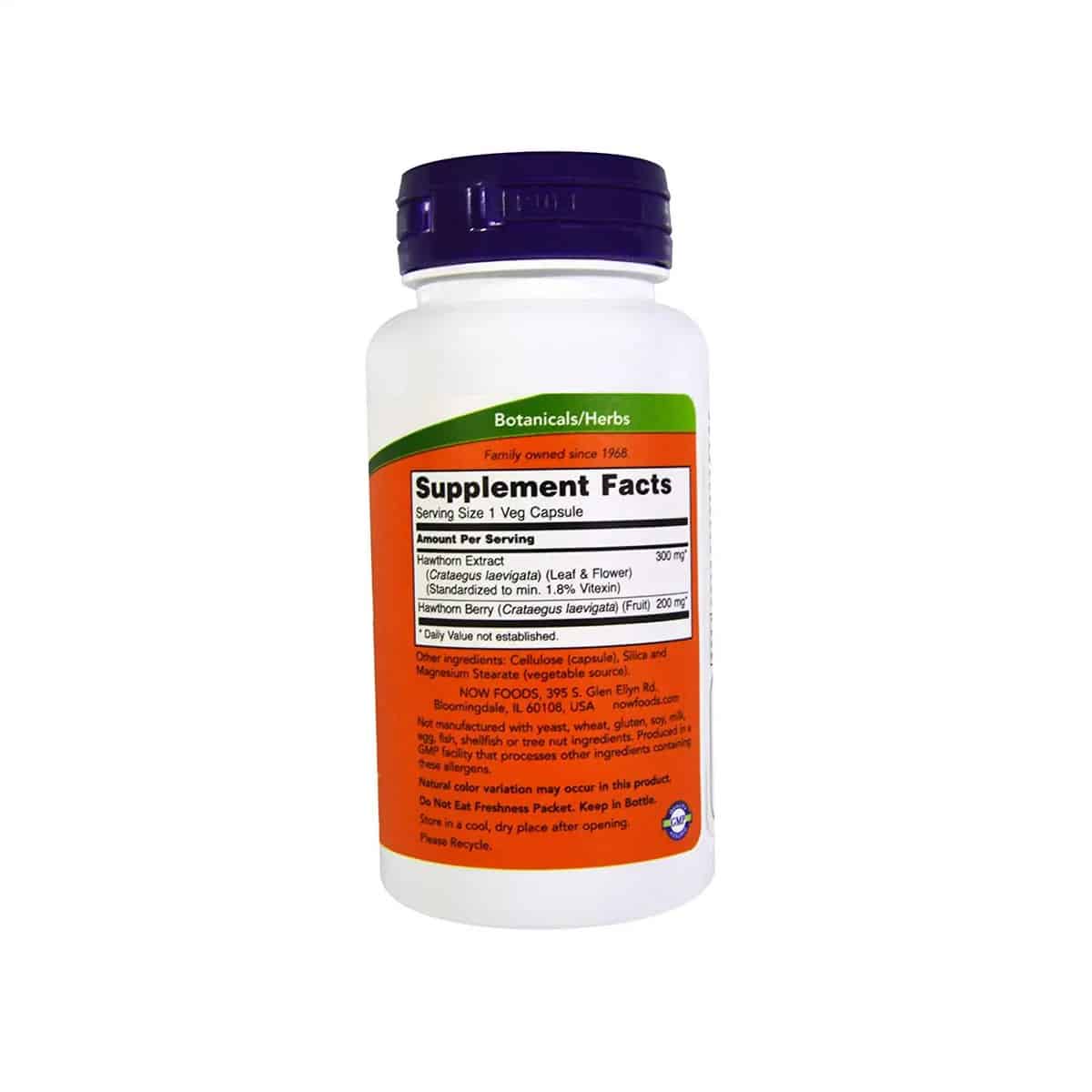 Now Foods Hawthorn Extract 300mg Veg-capsules (90 capsules)