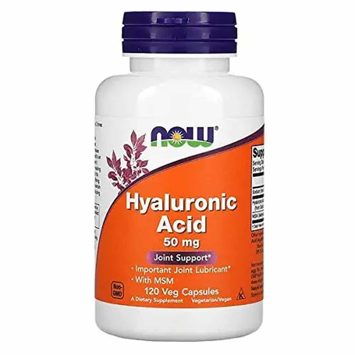 Now Foods Hyaluronic Acid 50mg (120 capsules)