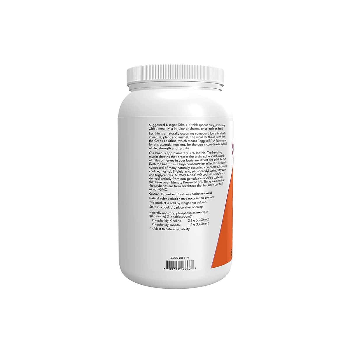 Now Foods Lecithin Granules Non-GMO (907 grams)