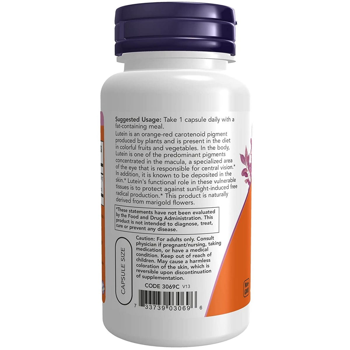 Now Foods Lutein Double Strength (90 capsules)
