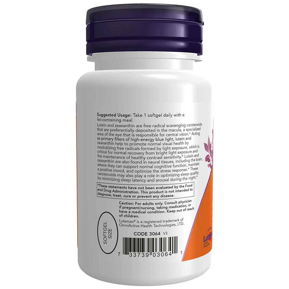 Now Foods Lutein & Zeaxanthin (60 capsules)