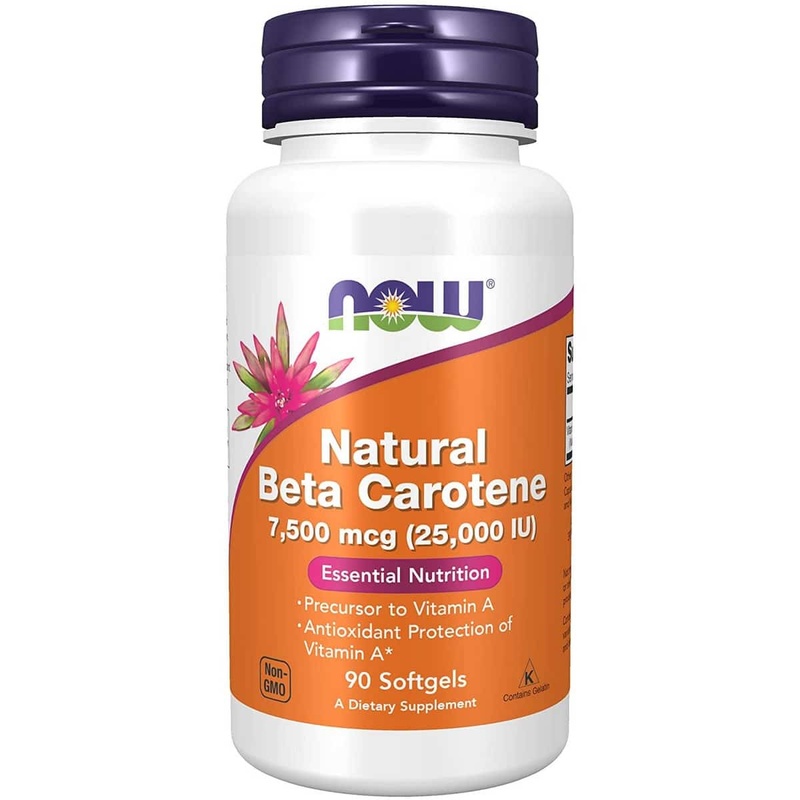 Now Foods Nat Beta Carotene (90 capsules)
